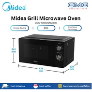 Midea MMO-MM920MZ(BK) 20L Solo Microwave Inverter, Xmartwave Microwave, (Black / White)