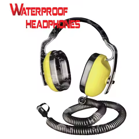 Waterproof Headphone Accessories for Nokta Garrett Quest Minelab Metal Detectors Compatible Audio Ca