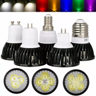 Dimmable Led Spot Light 9W GU10 GU53 E12 Spotlight Blue Pruple Bulb 220V Warm Bulbs White Daylight 5