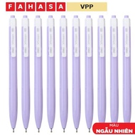 Combo of 10 Xtream Pastel Ballpoint Pens 0.7 mm - Deli Q033 - Blue Ink (Pen Body Color Delivered Ran