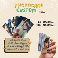 (1 DAY ANNIVERSARY) custom photocard/photocard kpop/photocard anime/photocard bts/photocard nct/phot