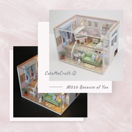 Miniature Dollhouse 3d Art and Craft Because of You