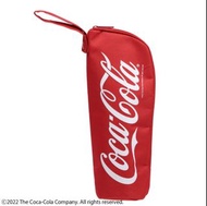 [現貨]🇯🇵日本直送 可口可樂水樽保冷袋保溫袋野餐袋露營旅行專用水瓶飲品瓶子袋環保袋隨行袋收納袋手提袋紅色 11" 28cm Coca Cola Camping Picnic Bottle Bag I