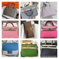 Hermès mini bolide Halzan25 mini Kelly 2 mini Constance bearn wallet Kelly Danae Birmingham 30