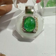 Cincin  Batu   Zamrud  Asli