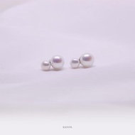 Ravipa | Mini Double Pearl Earring - ต่างหูมุกน้ำจืดแท้