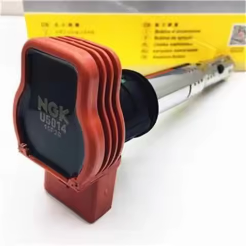 1PCS Original NGK U5014 48041 Ignition Coil OE:06E905115E For Audi A4 A6 A7 A8 R8 S5 Lamborghini LP5