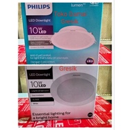 PUTIH Philips Downlight Led Emws White Yellow DL190B 10W