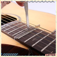 LETTER Guitar Radius Gauge, Guitar Fretboard Radius Gauge Bridge  Repair Measure Tool Guitar Arc Rul