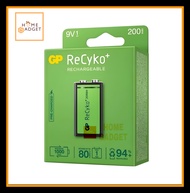 [ORIGINAL]GP Batteries ReCyko+ Rechargeable Battery 9V  200mAH  Rechargeable Battery
