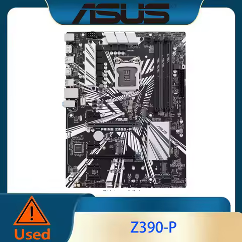 ASUS Prime Z390-P LGA1151 (Intel 8th and 9th Gen) ATX Motherboard