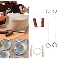 AIPING Ceramic Steel Wire Drawing, Handmade Wire Clay Cutter Mud Cutting Line, Multifunctional Potte