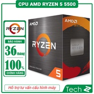 Genuine AMD Ryzen 5 5500 Box CPU 3 Years