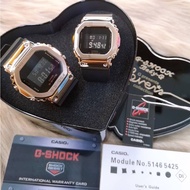 Jam G-SHOCK GM-5600+GM-S5600-PG-4JF COUPLE SET (copy original 1.1 premium)