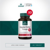 [3 Bottles] Apple Cider Vinegar iHERB Brand [B7]