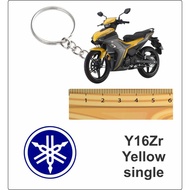 y16zr yellow y16 yellow 2d keychain