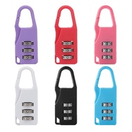 CHPERF Anti-theft Suitcase Combination Lock Plastic Digit Backpack Combination Lock Portable Password Lock Bag Combination Padlock Suitcase
