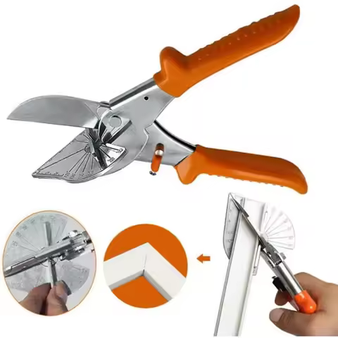 For Cutting Soft Wood, Plastic Projects with Blade Miter Shear Cutter Multifunctional Adjustable At