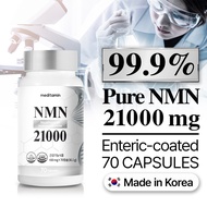 [Slimplanet] NMN21000 : Anti-Aging Supplement with 300mg NMN, CoQ10 & Resveratrol (70-Day Supply)