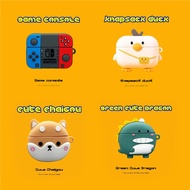 【Stock Ready】3D Earphone Case for Edifier W240TN Case Silicone Cartoon Headphones Cover