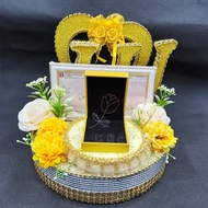 Bekas Cincin Tempat Siap Gubah/Cincin Kahwin/Tempat Cincin Hantaran