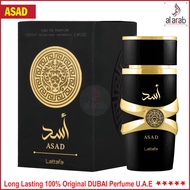 ASAD By Lattafa EDP Perfume for Men & Women Unisex Perfume 100ml Eau De Parfum 3D Sticker