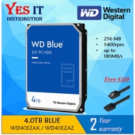 WD Western Digital Blue 1TB / 2TB / 3TB / 4TB / 6TB Desktop Hard Disk Drive 3.5" (FREE SATA CABLE)(L