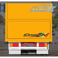 Sengkuni pickup truck bed Sticker, Sengkuni pickup truck window Sticker
