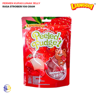 PERMEN KUPAS PEELED FUDGE LUNAK JELLY RASA STROBERI 108 GRAM - LIANGGUI