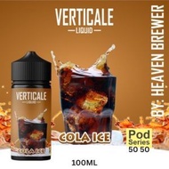 HOT ITEM! VERTICALE LIQUID COLA ICE 100 ML COCA COLA DINGIN LIQUID RASA BUAH SALT NIC 0 POD SERIESLI