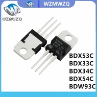 5pcs BDX53C BDX33C BDX34C BDX54C BD911 BD912 TO-220 BDX53 BDX33 BDX34 BDX54 TO220 BDW93C BDW94C BDW9
