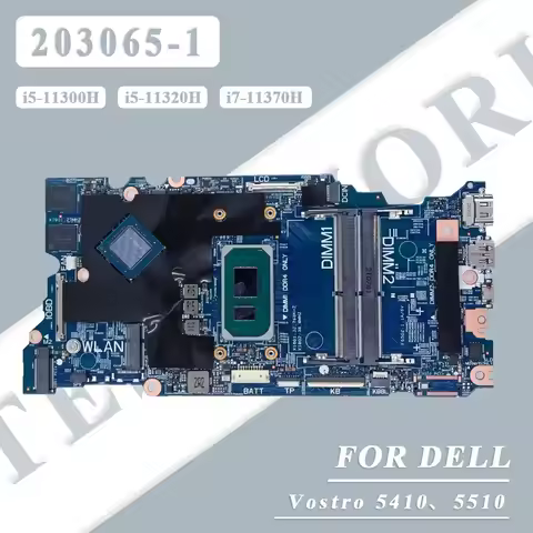 Laptop Motherboard For Dell Vostro 14 5410 15 5510 With i5/i7-11th Gen CPU N18S-G5-A1 MX450 GPU Note