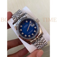 100 original Rolex date just jam tangan Lelaki Automatik men's automatic watch 36mm diameter