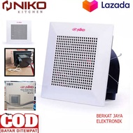 HARGA PROMO!! Exhaust Fan Ceiling Kipas Angin Hisap Plafon Niko NKAF10 NK-AF10 NK AF10 NK AF 10 10 I
