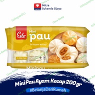 EDO MINI PAU ISI AYAM KECAP 200 gram MINI PAO - FROZEN FOOD