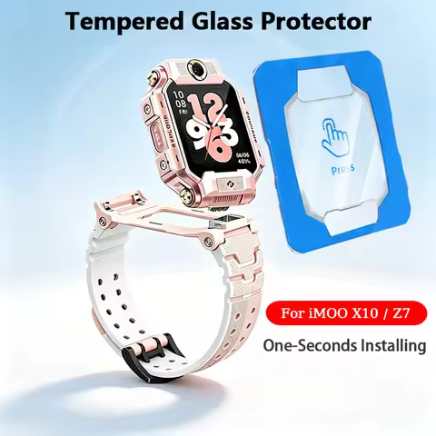 One-Second Installation 9H Tempered Glass Smartwatch Protector For IMOO Watch Phone X10 Z7 Z6 Z3 Z2 