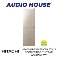 HITACHI R-S38KPS-CNX 375L 3 DOOR FRIDGE ***1 YEAR WARRANTY***