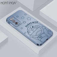 Hontinga เคสสำหรับ Samsung Galaxy S20 S20 FE S20FE S20 Plus S20 + S20 Ultra 5Gเคสซิลิโคนนิ่มสี่เหลี่ยมแบบใหม่เคสฝาหลังลายการ์ตูนอนิเมะโดราเอมอนพร้อมกล้องป้องกันการกระแทกเคสยางแบบนิ่มสำหรับโทรศัพท์มือถือสาวๆ