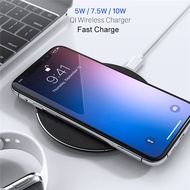 [ 1 UNIT ] Mobile Phone Qi Wireless Charger 10W 7.5W 5W for iPhone 12/11pro/12 pro s10/S9/S9+/S8/S8+