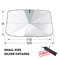 EZDRIVE Car Sunshade Umbrella Foldable Front windscreen car shield sun protection