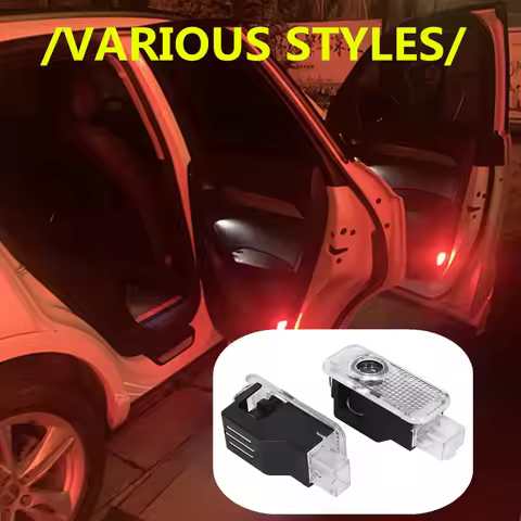 2X For AUDI A1 A3 A4 A5 A6 A7 A8 TT Q3 Q5 Q7 Q8 S3 RS Sportback 90 LED Car Door Projector Ghost Shad