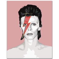 David Bowie Poster David Bowie Ziggy Stardust Many Faces Of David Bowie Home Wall Decor Bedroom Deco