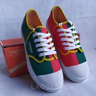 Sepatu takraw nanyang hijau merah