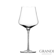 【GRANDI】豪華極光710 施華洛世奇水鑽會呼吸的紅酒杯710ml(2入組)