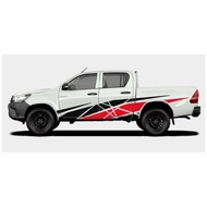 4X4 Truck Body Lining Stickers