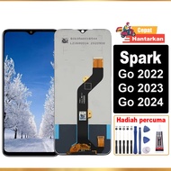 Tecno Spark Go 2024 BG6 Spark Go 2023 BF7n Spark Go 2022 LCD+ Kit Alat Percuma