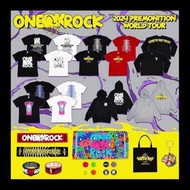 🤘 ONE OK ROCK 2024 PREMONITION WORLD TOUR 日本演唱會周邊 t恤 衛衣 購物袋 毛巾 手帶 襟章 掛飾鎖匙扣 代購 預訂 | Taka Toru Ryota T