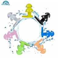 OPENMALL 1 Pair Kids Adult Diving Water Sports Swimming Ear Plugs With Collection Box Soft Waterproo