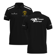 Tshirt Baju Polo Kerah Team Official Lamborghini Super Trofeo High Premium