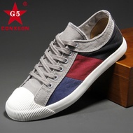 [Old Beijing Cloth Shoes Men's Casual] G5 CONXEGN Men's Canvas Shoes Autumn Korean Version Trendy Al